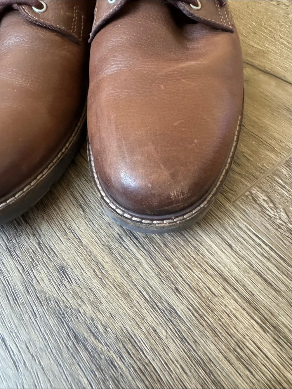 Cole Haan Brown Leather Derby Shoes